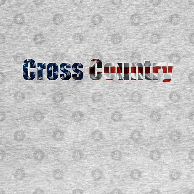 American Flag Cross Country by AdventureFinder